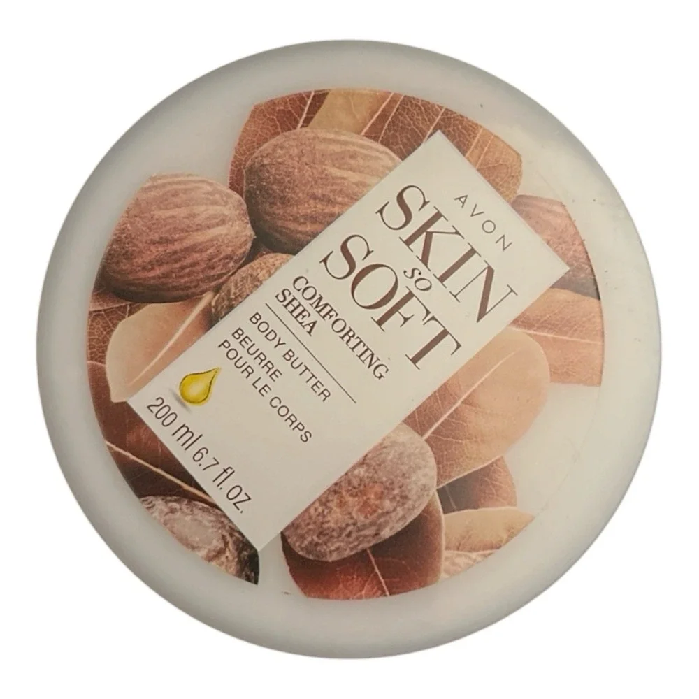 AVON Skin So Soft Comforting Shea Body Butter (6.7 fl oz /200 ml) Retired - NEW